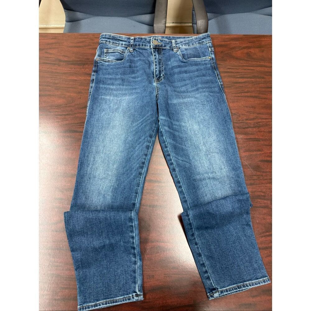 Kut From The Kloth High Rise Ankle Slim Straight Leg Jeans Size 12